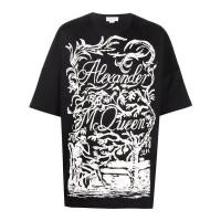 ราคา ♞เสื้อยืด ALEXANDER MCQUEEN [NEW] Unisex ลายโดน ของใหม่ มาแรง [Limited Edition] FVB (27932636090)