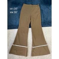 ราคา กางเกงขาม้าสีน้ำตาล ไซส์ M มือสอง (18339638428)