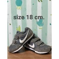 ราคา รองเท้าเด็กงานแบรนด์มือสองของแท้ (ไนกี้) (สีเทาหนังกลับ) รองเท้าเด็ก (มือ2) ‼️229฿‼️พร้อมส่ง (27471459682)