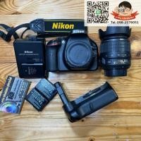 ราคา NIKON D5200+LENS 18-55 VR+Girp แบต3ก้อน ชัตเตอร์ 7,xxx (12422013064)