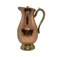 ราคา NATURAL EFE | ARABIC COPPER WATER JUG | เหยือกน้ำทองแดงมีฝาปิด ลายอะโรบิค 2000ML (24855701623)