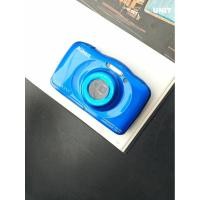 ราคา กล้องดิจิตอลมือสอง Used Nikon Coolpix S33 navy Digital Camera (41814066549)
