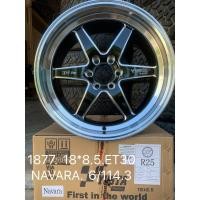 ราคา ล้อแม็กใหม่ D1 ดำเงา นาวาร่า ขอบ18 - (18 x 6 รู ) หน้ากว้าง 8.5 ET30 งานYUSTA (4378875726)