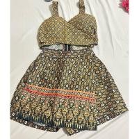 ราคา ชุดใส่เล่นน้ำสงกรานต์ผ้าไทย (24119776009)