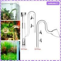 ราคา [Cuticate1] Glass Aquarium Lily Outflow & Inflow 13/17 มม.พร้อมถ้วยดูดพร้อมพื้นผิวสําหรับพื้นผิวน้ําจืดถังปลูกถังน้ํา (29609967937)