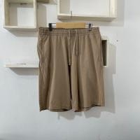 ราคา UNIQLO Brown Airism Short Pants Original (A12.46) (28237920590)
