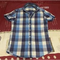 ราคา Jack&Jones แท้% เสื้อเชิ้ต ลายสก๊อต สีฟ้า (25311399819)