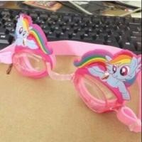 ราคา แว่นตาว่ายน้ำเด็ก แว่นตาดำน้ำเด็ก แว่นตาว่ายน้ำเด็กลายการ์ตูน แว่นตาดำน้ำ ลายโพนี (2300125576)