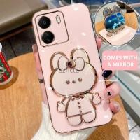 ราคา เคสโทรศัพท์ Redmi 13C Poco C65 Redmi 12C 12 10C 10A 9C เคสโทรศัพท์เคสโทรศัพท์พร้อมที่วางกระต่ายน่ารักกระจกในตัวยึด Redmi 13C Poco C65 Redmi 12C 12 10C 10A 9C (25873103950)