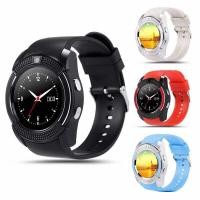 ราคา นาฬิกาโทรศัพท์ Smart Watch รุ่น V8 Bluetooth นาฬิกาบูลทูธ มีกล้อง โทรศัพท์ได้ ใส่ซิมได้ (6617877126)