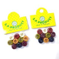 ราคา กิ๊บลูกปัด ยุค90 สีเอิร์ธโทน 1 แพ็ค 10- อัน (10191954198)