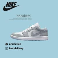 ราคา ✨ลดราคา 50% ของแท้ ✨Air jordan 1 Low Wolf Grey รองเท้ากีฬาแฟชั่น ของแท้100% (40967772343)