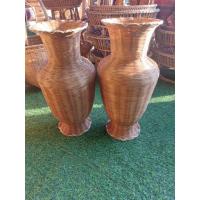 ราคา แจกันไม้ แจกัน แจกันใส่ดอกไม้ แจกันงานจักรสาน (29025798843)