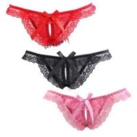 ราคา ‼️พร้อมส่ง‼️R2 กางเกงในเซ็กซี่ เปิดเป้าหน้า-หลัง (สินค้า​อยู่ไทย)​ (1619160549)