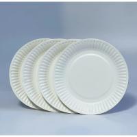 ราคา จานกระดาษขาว 20 แผ่น ขนาด 13ซม, 15ซม, 18ซม หรือ 20ซม (40413532479)