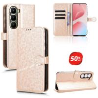 ราคา Polka Dot รูปแบบเคสโทรศัพท์สําหรับ Infinix Hot 60 Pro + Hot60Pro Hot60 5G Hot60i 4G 2025 Casing Wallet Stand Holder Luxury Leather Card Slot Flip Cover (40862262908)
