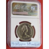 ราคา ตลับเกรด NGC MS67 CanadaOne Dollar $1. - Queen Elizabeth ll ปี 1976 (19963258338)