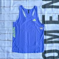 ราคา เสื้อกล้ามวิ่ง Adidas Adizero Running Singlet “Cobalt Blue” ป้ายไทยของแท้100% (27235502803)