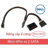 ราคา Mini 6Pin to 2 สายแยกไฟ SATA สําหรับ Dell Vostro 3670, 3470, 3671, 3471, 3650, 3653 [READ CAREFULLY WHEN BUYING] (40864545816)