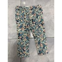 ราคา กางเกงเด็กขายาวลายดอกไม้แบรนด์ Zara สภาพใหม่ 99% ไม่มีตำ (41403093237)