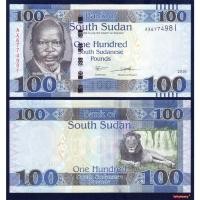 ราคา ธนบัตร ซูดานใต้ SOUTH SUDAN ราคา 100 ปอนด์ รุ่นปี 2019 P-15D สภาพใหม่เอี่ยม 100%UNC ไม่ผ่านการใช้ สำหรับสะสมที่ระลึก (25471233346)