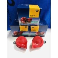 ราคา แตรหอยโข่ง แตรรถยนต์แตรหอยโข่งHELLA12Vสีแดง1คู่ (11512260538)