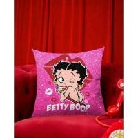 ราคา เบ็ตตี้บู๊ป | ROMWE ปลอกหมอนผ้าสักหลาดสองด้านพิมพ์ลายตัวอักษร (40402650024)