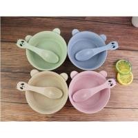 ราคา ชาม+ช้อนสำหรับเด็ก ปลอดสารพิษ (1887744589)