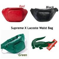 ราคา กระเป๋าคาดอกSupreme X Lacoste ใหม่ ส่งฟรี‼️ (2647275166)