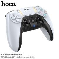 ราคา แท้100% ส่งไว รับประกัน1ปี HOCO GA1จอยเกมส์ไร้สาย สำหรับ PS4 BT4.2 WirelessGameController ฟังก์ชั่นสั่นสะเทือนมอเตอร์คู่ (41566118689)