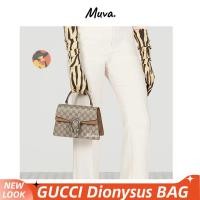 ราคา 1 กุชชี่Gucci Dionysus Small Tote Bag สุภาพสตรี/ กระเป๋าสะพายไหล่/ กระเป๋าสะพายข้าง 739496 (25291604054)