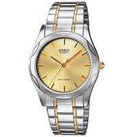 ราคา Casio นาฬิกาผู้ชาย รุ่น MTP-1275SG-9ADF - Silver/Gold-หน้าปัดทอง (56235686)