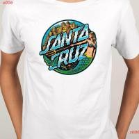 ราคา สวยมาก a เสื้อยืดสีขาว Thrasher เสื้อยืดพิมลาย เสื้อยืดคอกลมพิมพ์ลาย Santa Cruz Spitfire Vans Of The Wall Thrasher สเก็ต (24053848761)