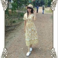 ราคา เดรสยาวมือ2 ทรงสวย สภาพสวย (5529663386)