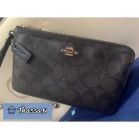 ราคา กระเป๋าcoachคล้องมือ sizeL แท้% (4120159387)