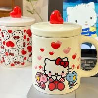 ราคา ถ้วยเซรามิค Hello Kitty love พร้อมฝาปิด (25327962152)