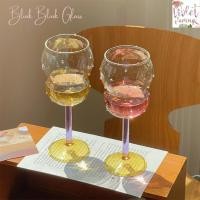 ราคา Violet Flamingo แก้วค็อกเทลใส Blink Blink Cocktail Glass แก้วน้ำใสทรงสูง (17795753944)