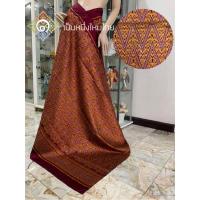 ราคา ผ้าไหมมัดหมี่แท้ ลายบันไดสวรรค์ ทอ 3 ตะกอ ผ้าไหม มัดหมี่ ผ้าไทย ทอมือ ไหมสุรินทร์ ไหมแท้ 100% (16095028515)