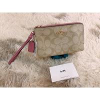 ราคา COACH คล้องมือ Size S แบบ 2 ซิป แท้ 100% (18608823324)