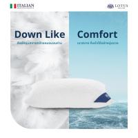 ราคา หลับสนิท LOTUS หมอนหนุน รุ่น Italian Micro Visco Pillow 2.0 นวัตกรรมล้ำหน้าและดีไซน์อันเรียบหรูจากอิตาลี ส่งฟรี (27724920391)