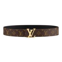ราคา หลุยส์วิตตอง Louis Vuitton เข็มขัดรุ่น LV Initiales ขนาด 40 มม. ใส่ได้ทั้งสองด้าน Lv Men's Belt Ful (27853883225)
