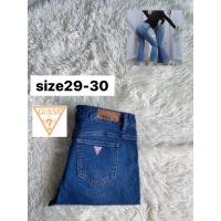 ราคา GUESS Mid rise Flare Jeans แท้% มือสอง (42058951699)