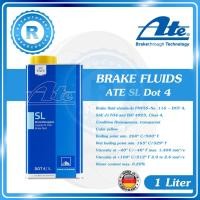 ราคา น้ำมันเบรค ATE SL DOT4 1 ลิตร น้ำมันเบรคสีเหลือง เอเต้ น้ำมันเบรคสังเคราะห์ 100% OIL BRAKE FLUIDS ATE 1 LITER DOT 4 (11009385806)