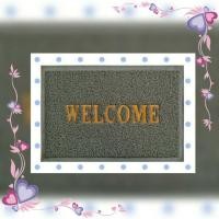 ราคา #92 พรมเช็ดเท้า พรมทางเข้าพิมพ์ WELCOME รุ่น MJ5070-W-GY ขนาด 50 x 70 ซม. สีเทา (6556916071)