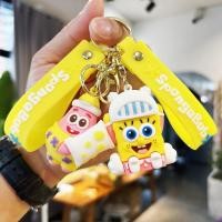 ราคา ชุดนอนปาร์ตี้ชุด Spongebob squarepants กระเป๋าพวงกุญแจ Patrick, gantungan berg, beanie baby แผ่นใยขัด 创 (24643326145)
