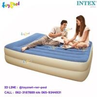 ราคา Intex ที่นอนเป่าลมไฟฟ้า พิลโล่เรสท์-ควีน 1.52x2.03x0.47 ม. รุ่น 67714 (617559027)