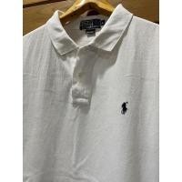 ราคา เสื้อโปโลวินเทจมือสอง VINTAGE 90s POLO BY RALPH LAUREN WHITE POLO SHIRT (MADE IN USA) Size L มือ2 (15545968999)
