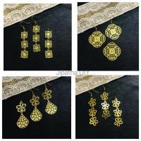 ราคา Jipata DIY จี้ ต่างหู รูปดอกไม้ ลายฉลุสวยๆ ทองเหลือง แท้ งานเก๋ ไม่เหมือนใคร ลวดลายดาวฉลุ จี้ทองเหลือง ต่างหูทองเหลือง (10461954727)
