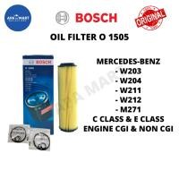 ราคา กรองน้ํามันเครื่อง Bosch 0986AF1505 - Mercedes-Benz W203, W204, W211, W212, M271 C Class & E Class Engine CGI & Non CGI (42665742559)