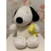 ราคา ตุ๊กตาสนูปปี้ Snoopy อุ้ม Woodstock ขนาด 17“ งานขนเก่า ของแท้จากญี่ปุ่น (42203873667)